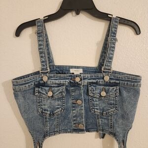 Forever 21 Blue Denim Women's Jean Top